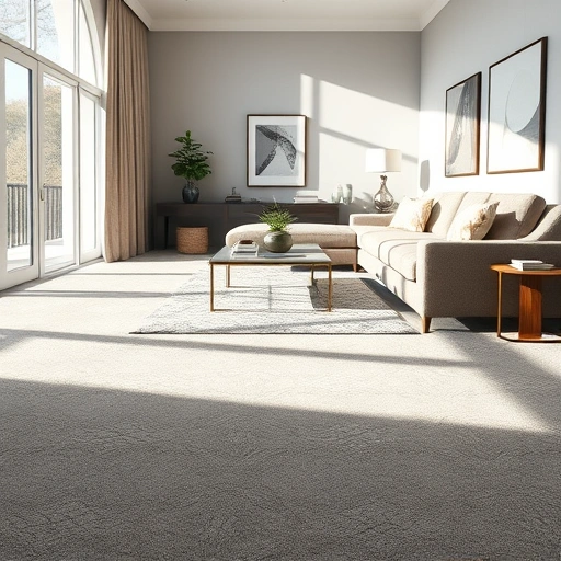 Luxurious living room in Pinckney, MI, featuring rich carpet, modern furniture, and soft natural light.