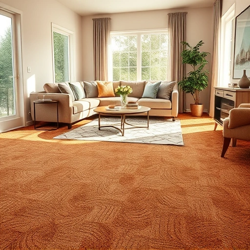 Luxurious living room in Green Oak Township MI with rich carpet, elegant furnishings, and soft natural light.