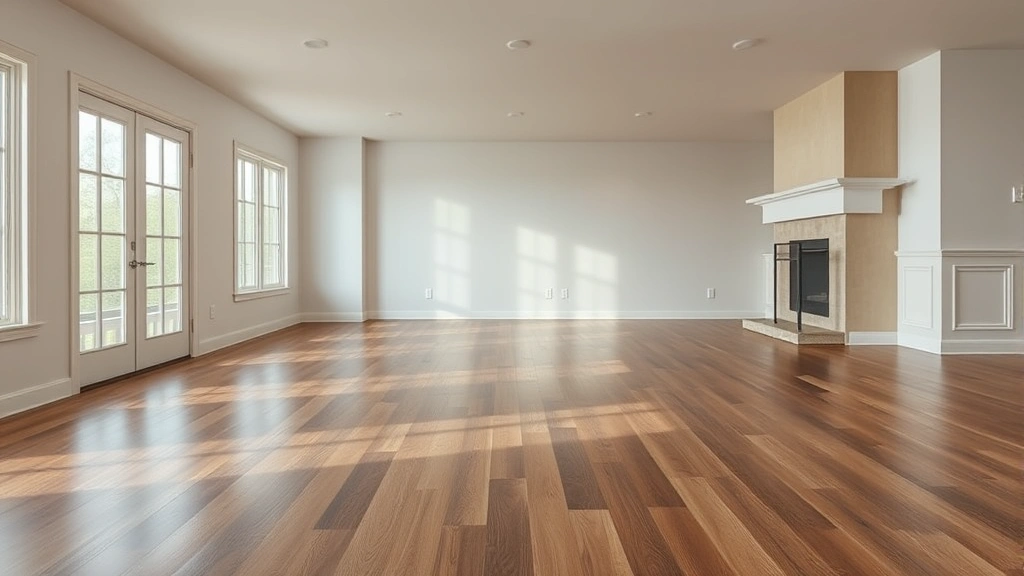 Flooring installation in Green Oak Township, MI with modern design and warm tones.