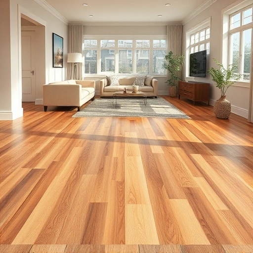 Showcasing a diverse flooring installation in Washtenaw County with hardwood, laminate, and tile under natural light.