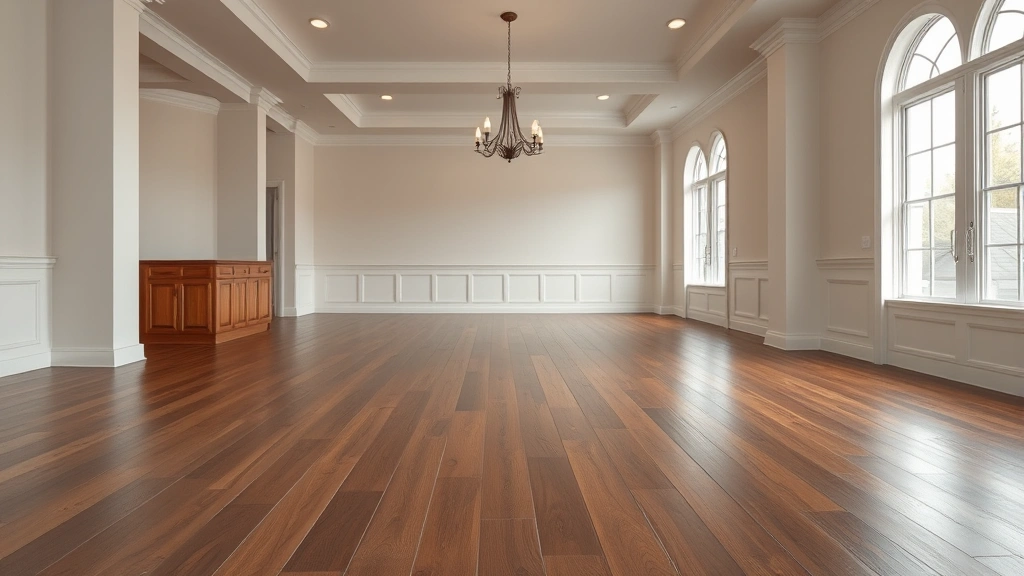 Flooring installation in a modern home in Commerce Township, MI.