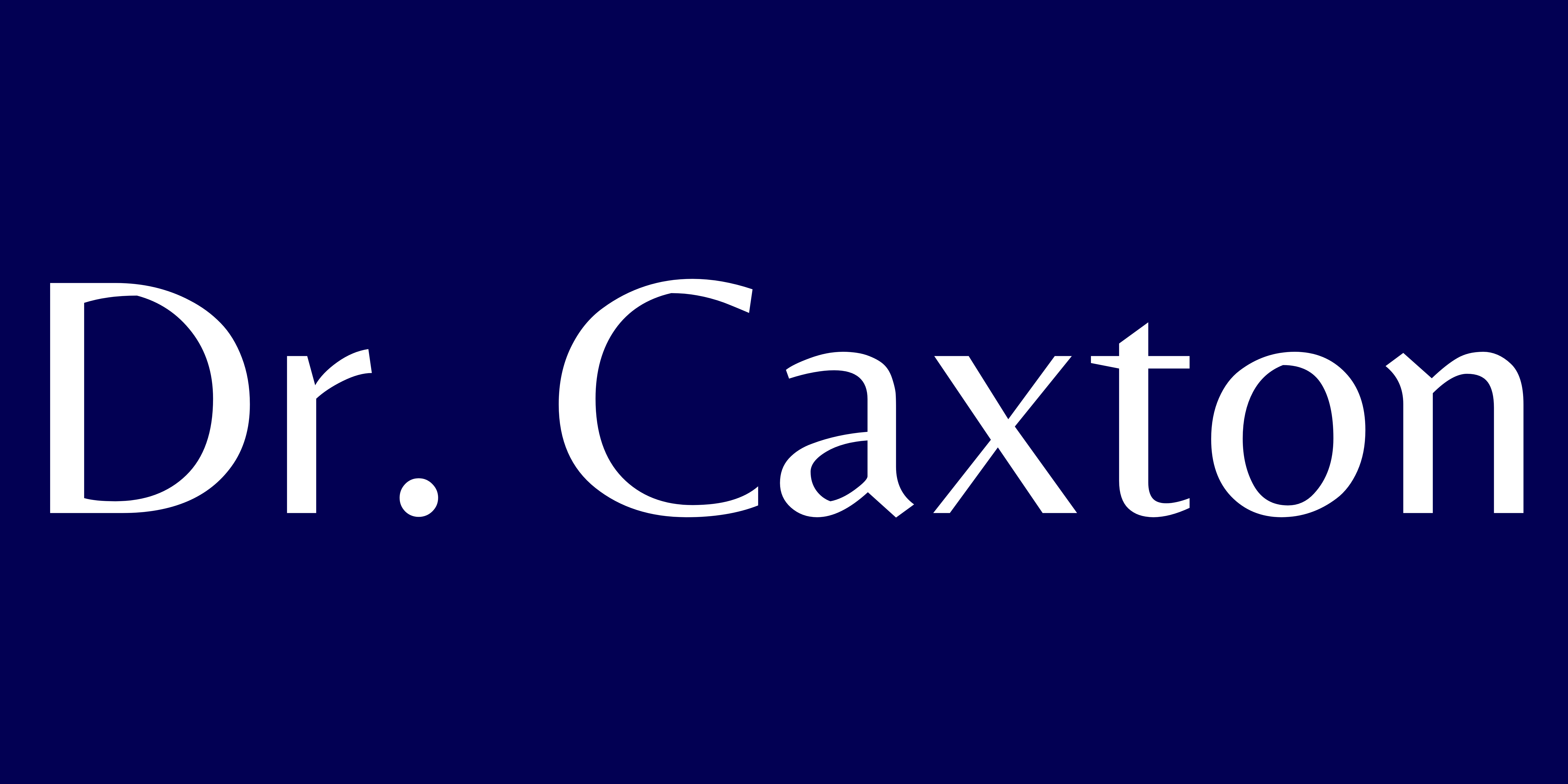 Dr.Caxton Logo