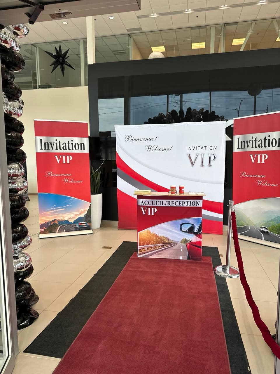 Événement de vente privée VIP pour concessionnaire automobile au Québec