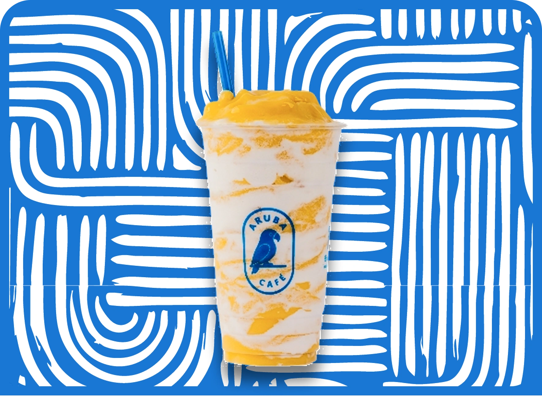 Peach Tide Smoothie | Aruba Café