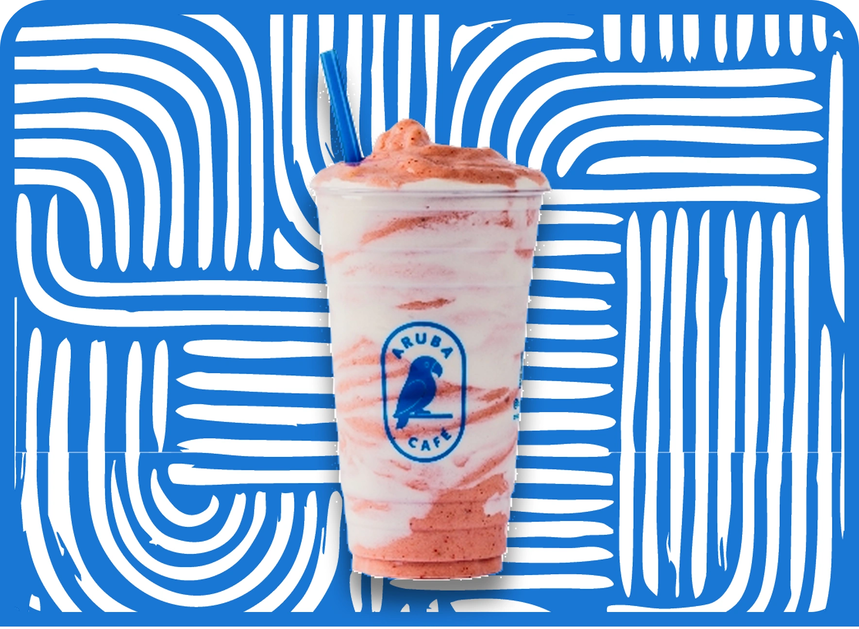 Sunset Berry Smoothie | Aruba Café