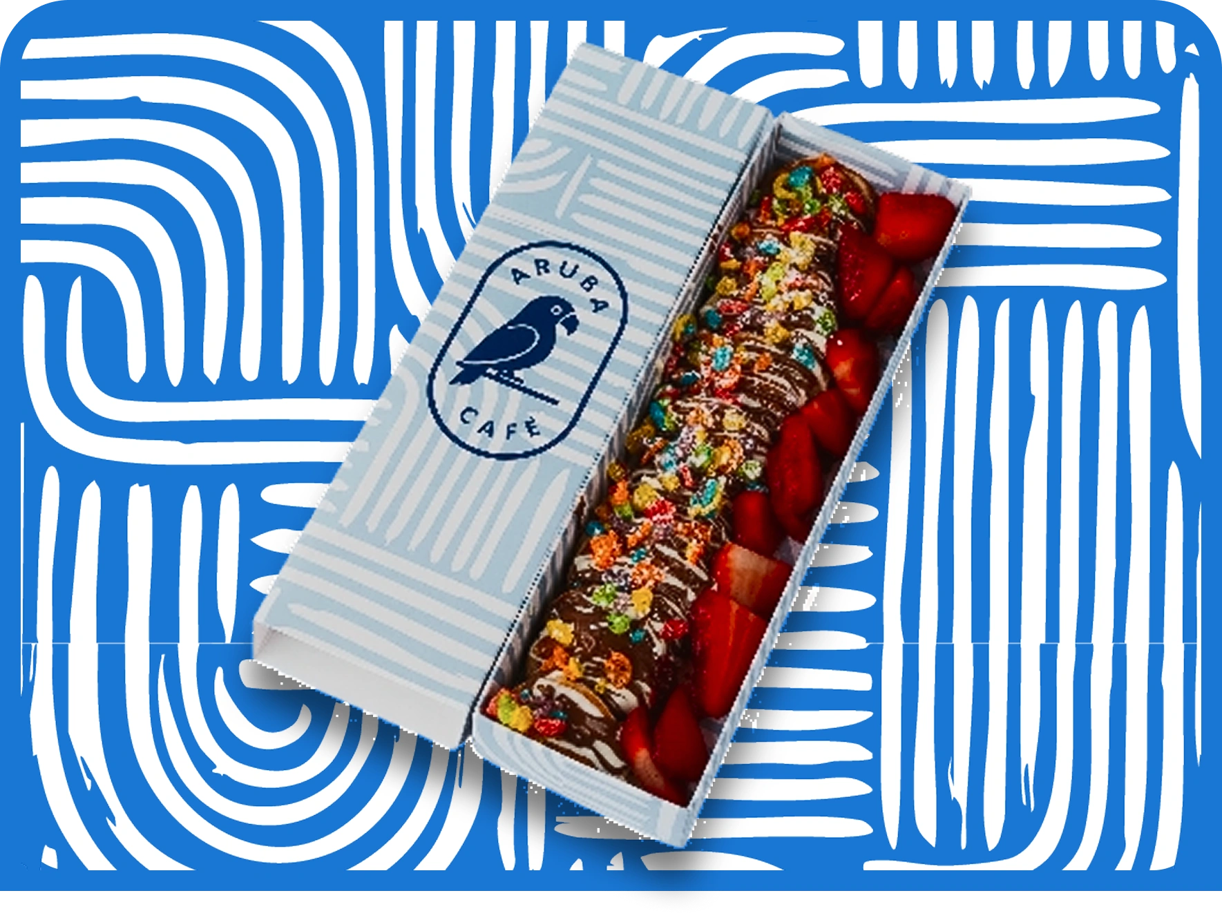 Fruity Pebbles Mini Pancake | Aruba Café