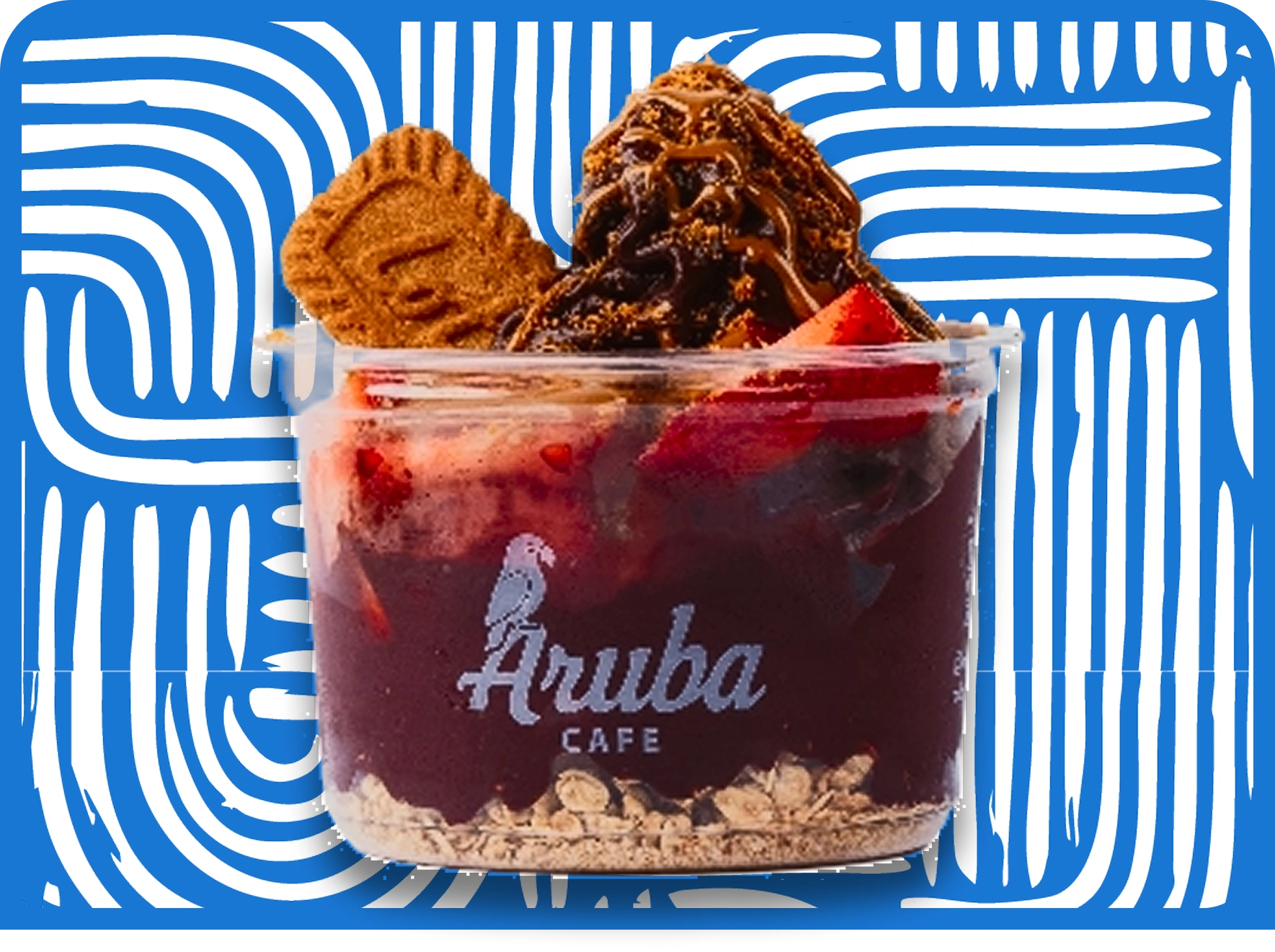 Lotus Biscoff Acai Bowls | Aruba Café