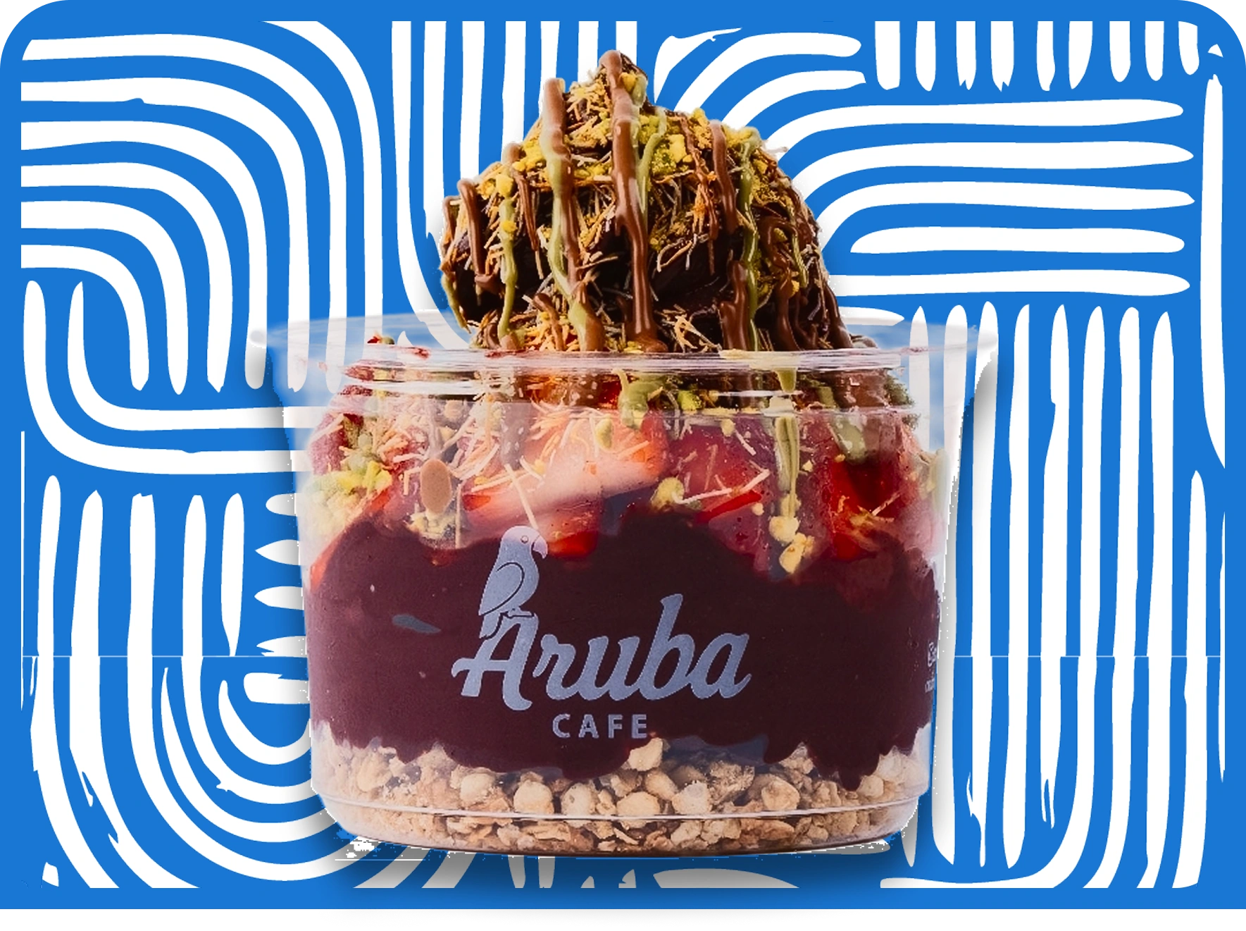 Dubai Chocolate Acai Bowls | Aruba Café
