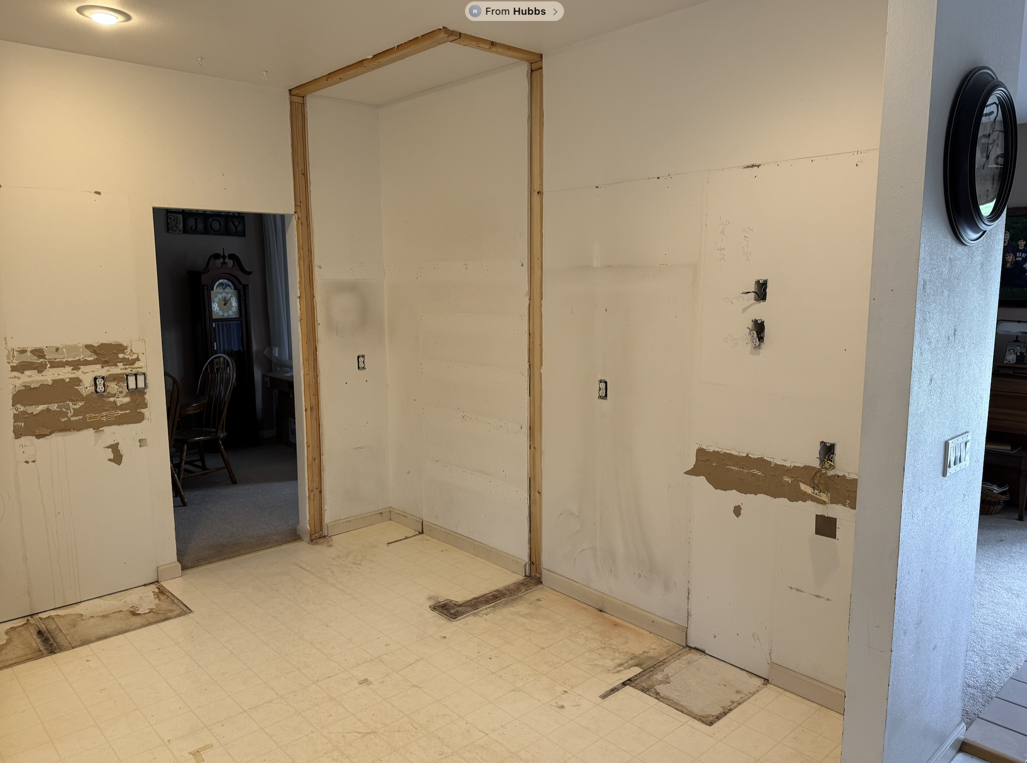 Interior demolition gut-out Billings MT — drywall and flooring removal