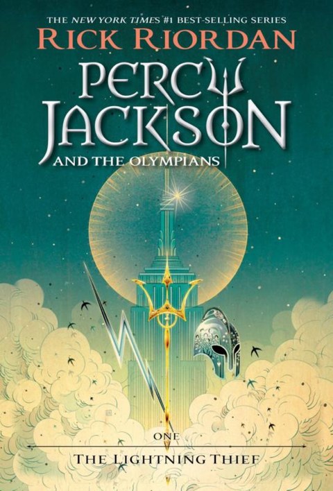 Percy Jackson and the Olympians: The Lightning Thief — book cover