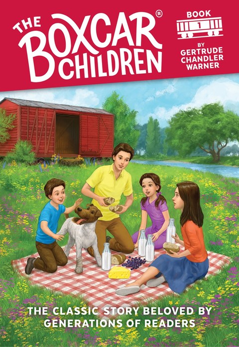 The Boxcar Children — book cover