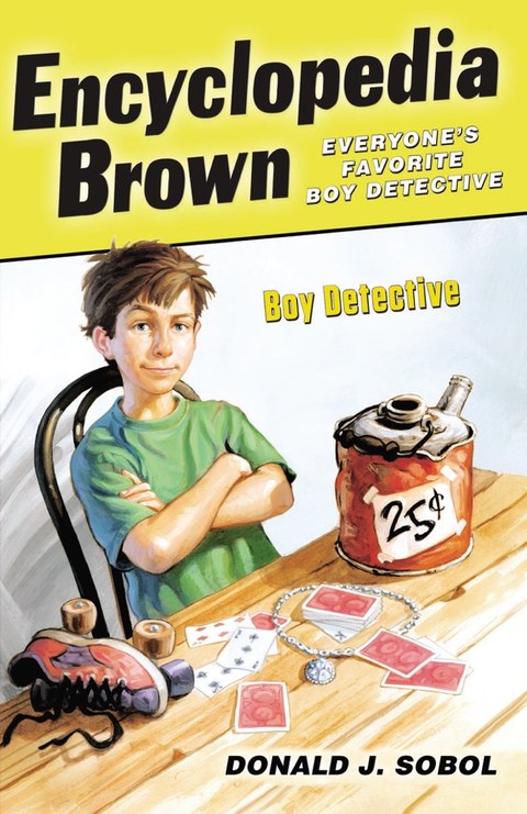 Encyclopedia Brown, Boy Detective — book cover
