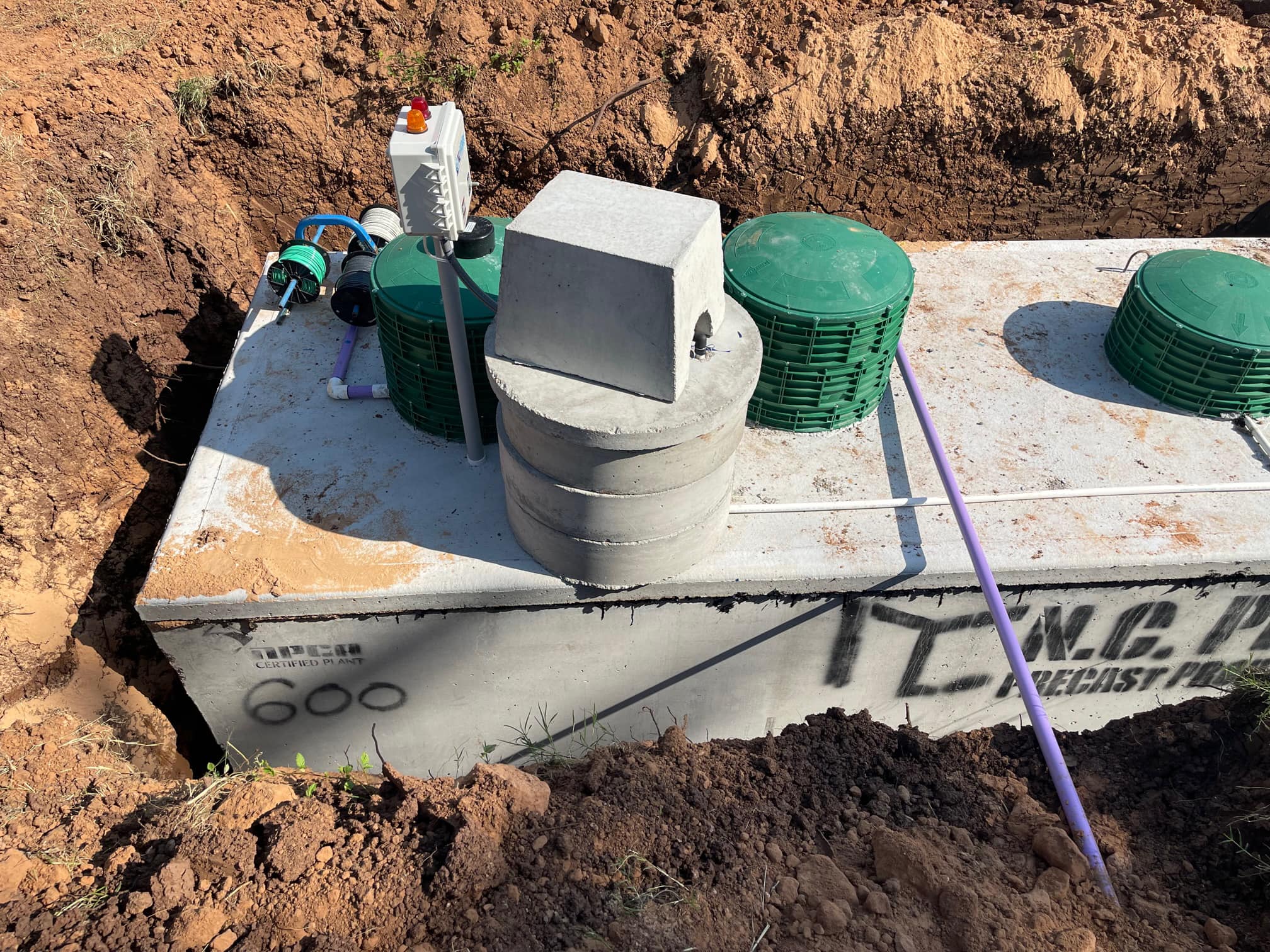 Septic Installation Near Austin County, Texas