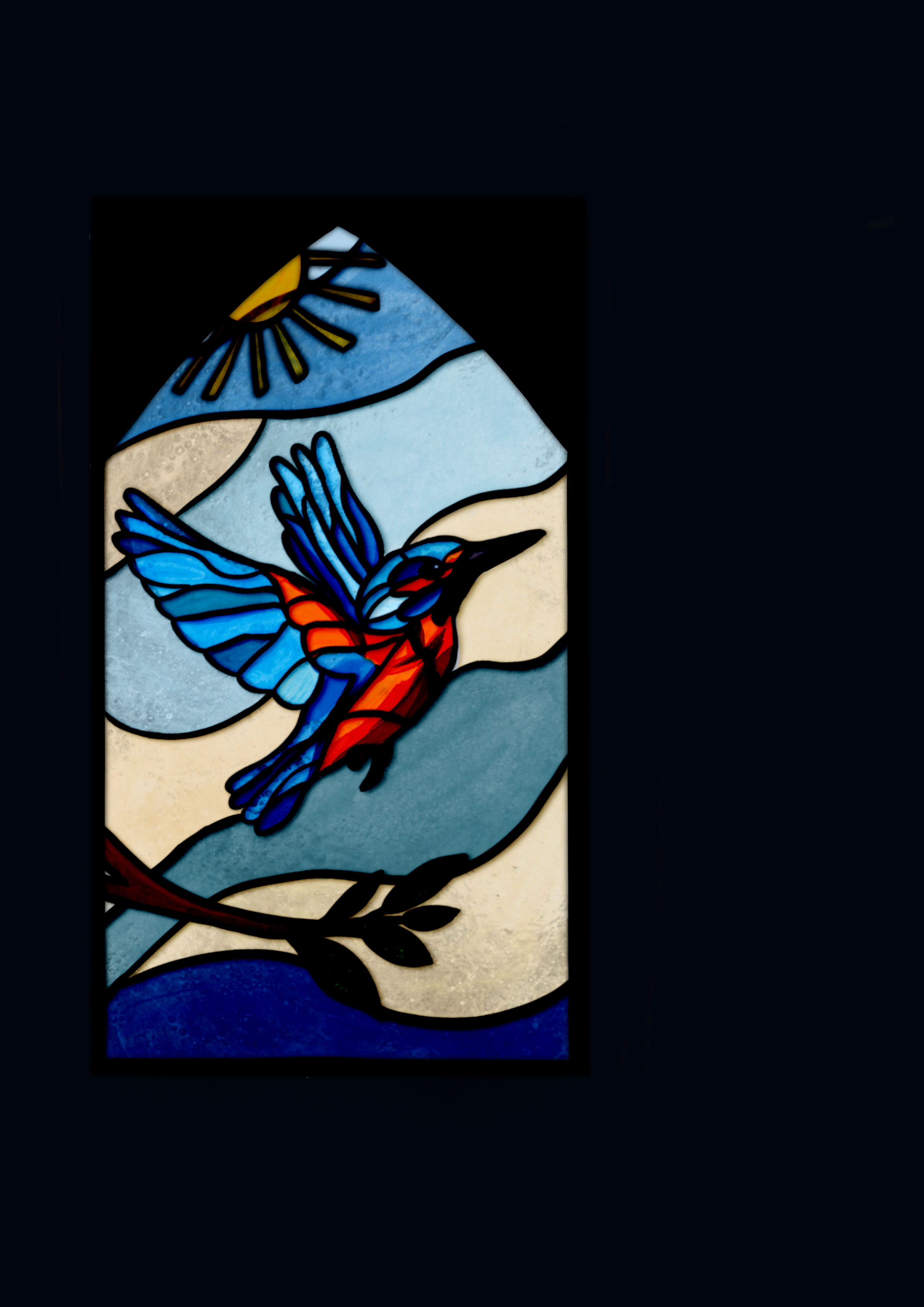 As Kingfishers Catch Fire event artwork