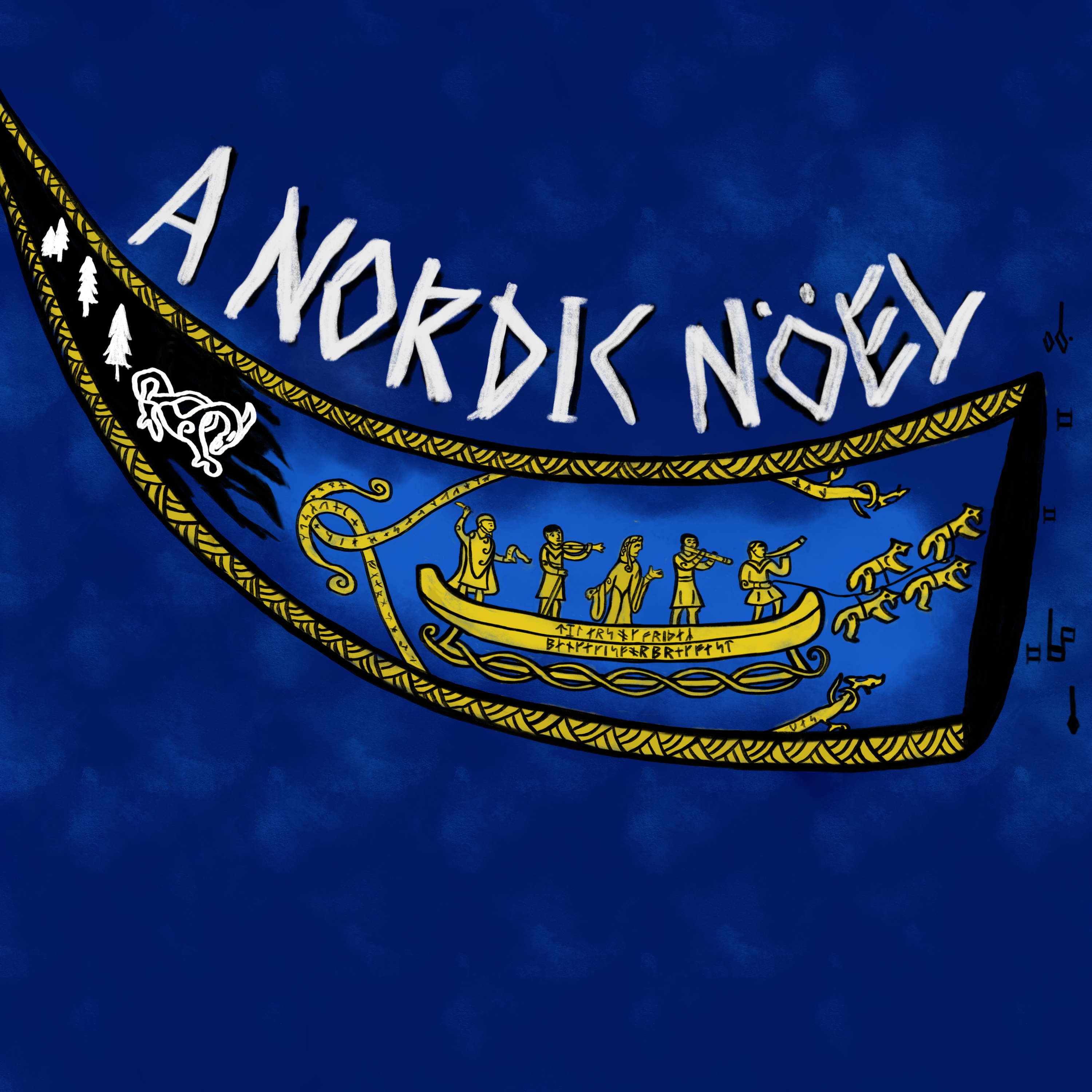 A Nordic Nöel EP cover art by Pancakes For Breakfast