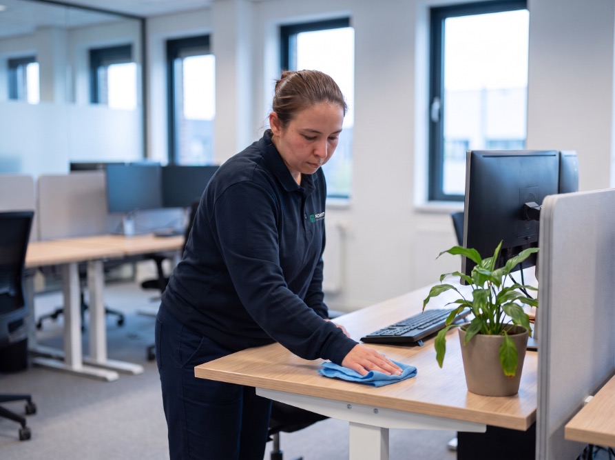 Novento medewerker schoonmaak kantooromgeving