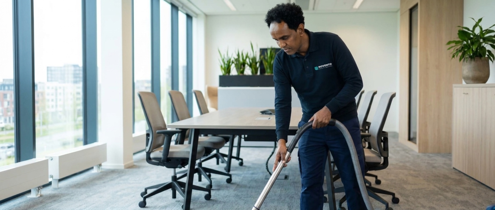 Novento facilitaire dienstverlening kantoorpand Zuid-Holland