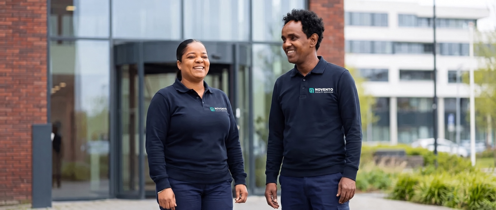 Novento medewerkers facilitaire regie bij bedrijfspand