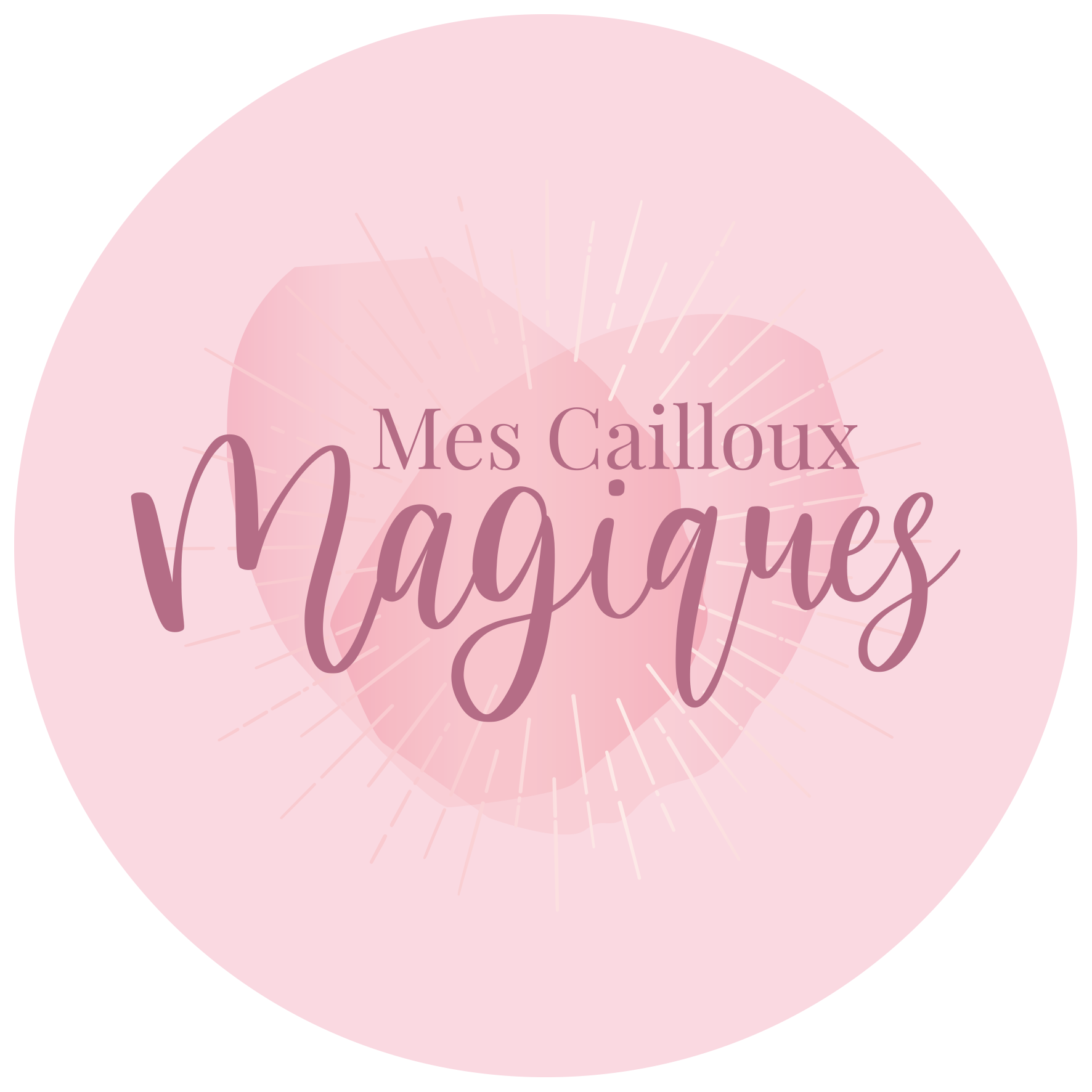 Ancien logo Mes Cailloux Magiques