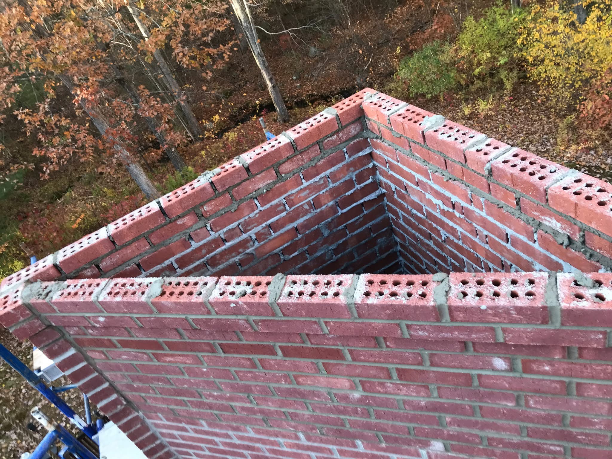 Chimney repair and repointing, brick masonry in the South Carolina lowcountry