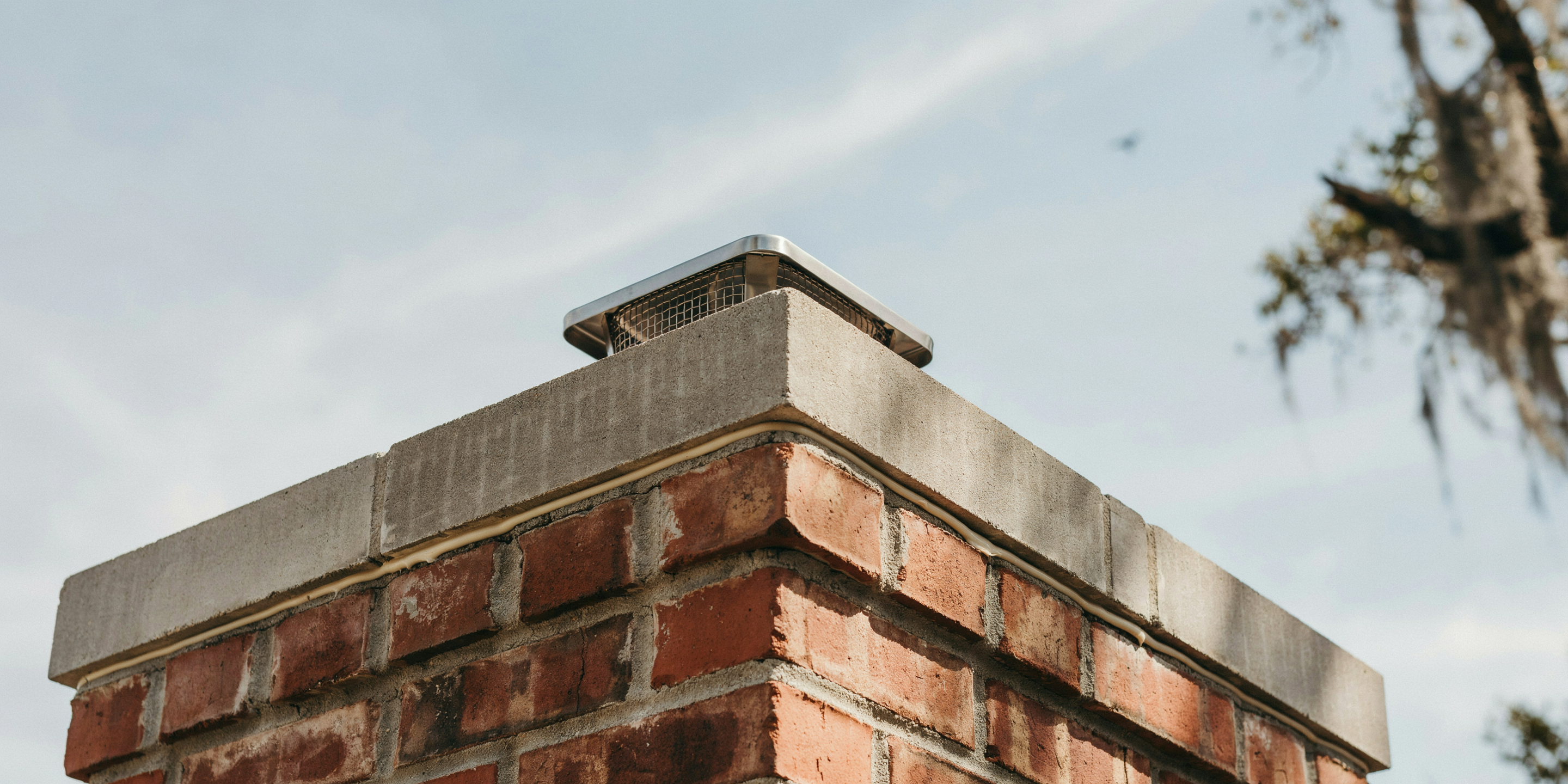 Chimney cap and crown waterproofing