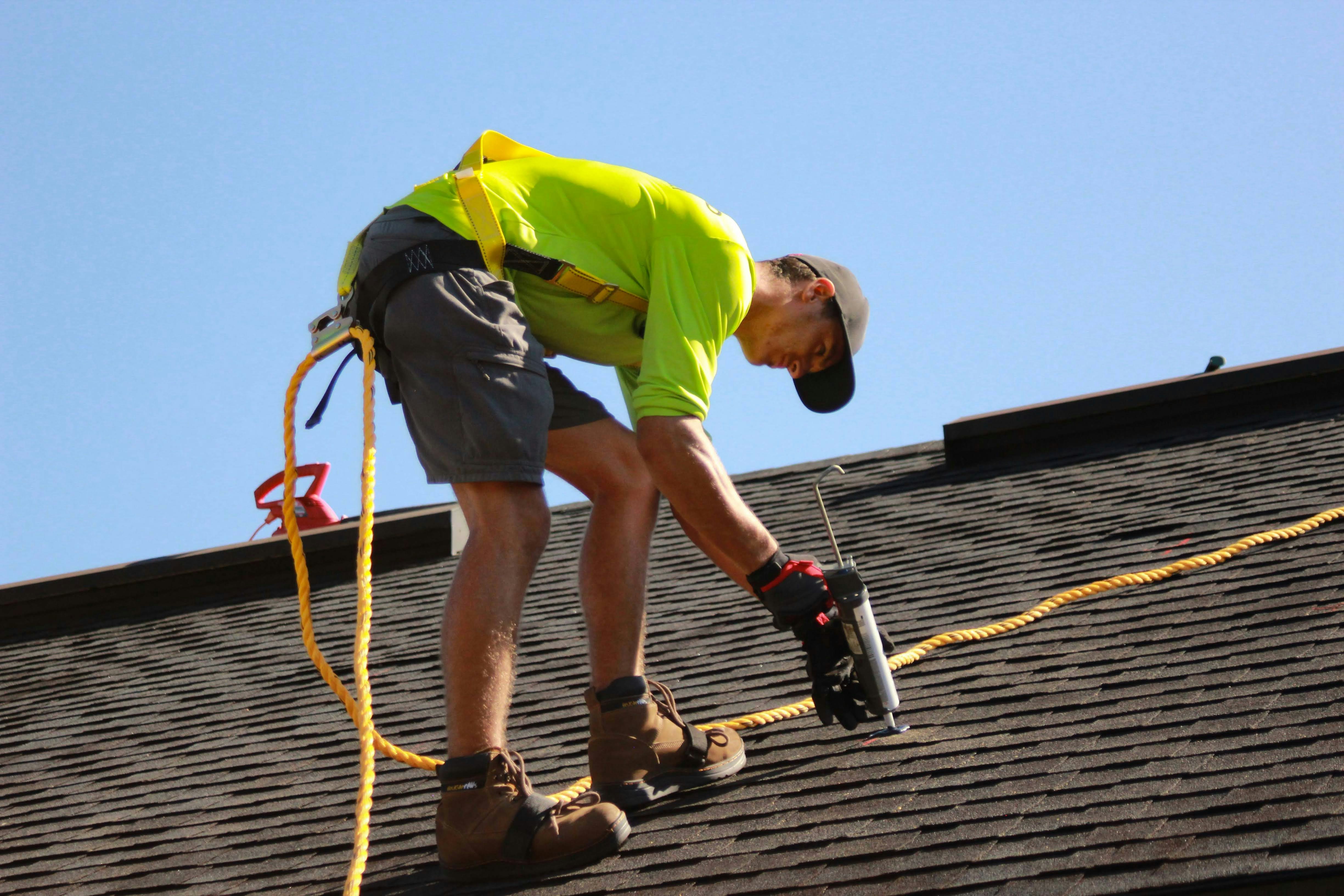 Shingle roofing