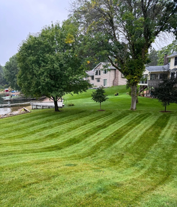 Residential and commercial lawn mowing services in Rogers and Maple Grove