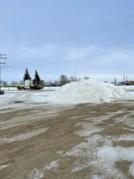 Snow removal service completed in Maple Grove Minnesota