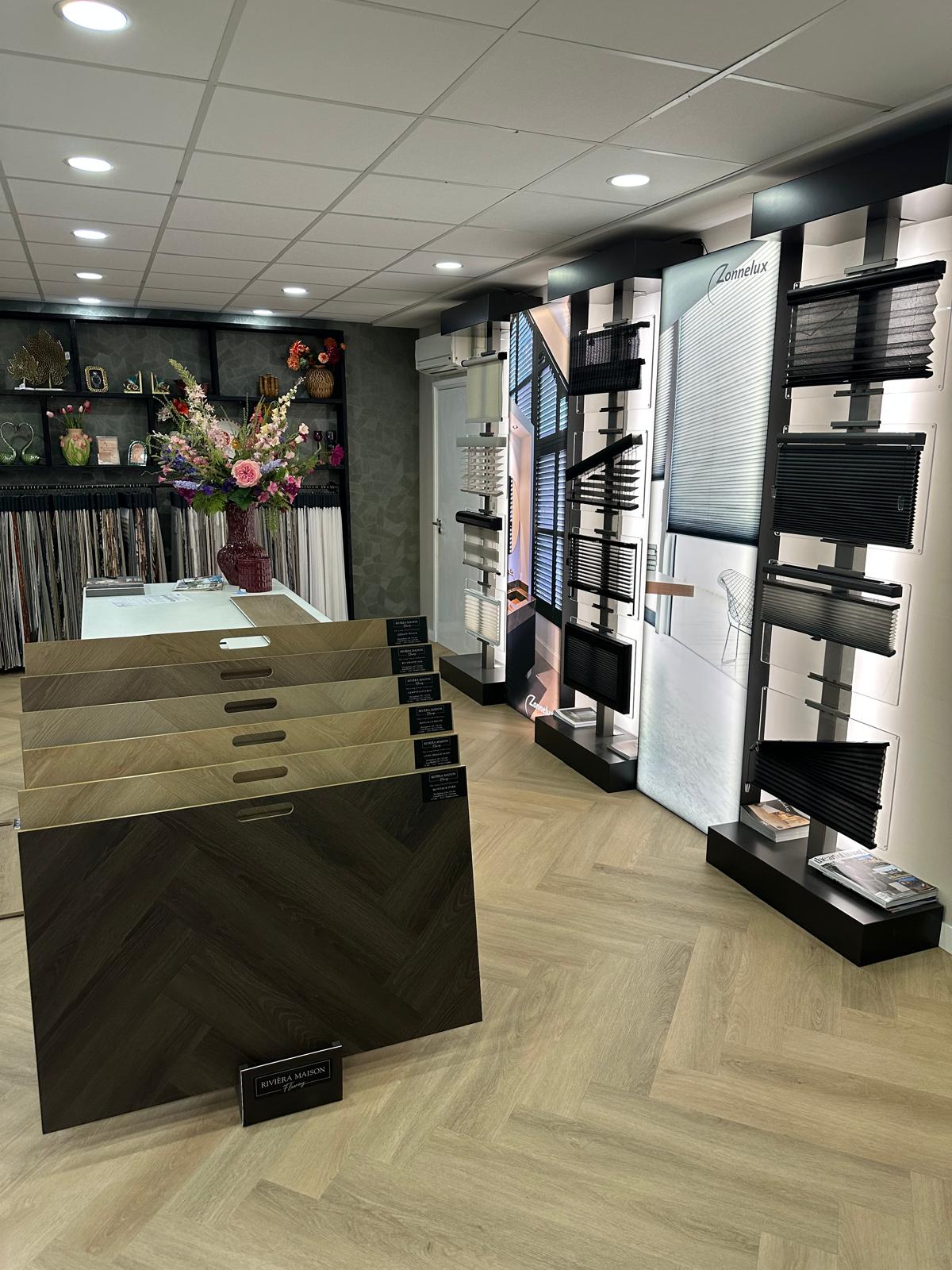 PVC vloer showroom