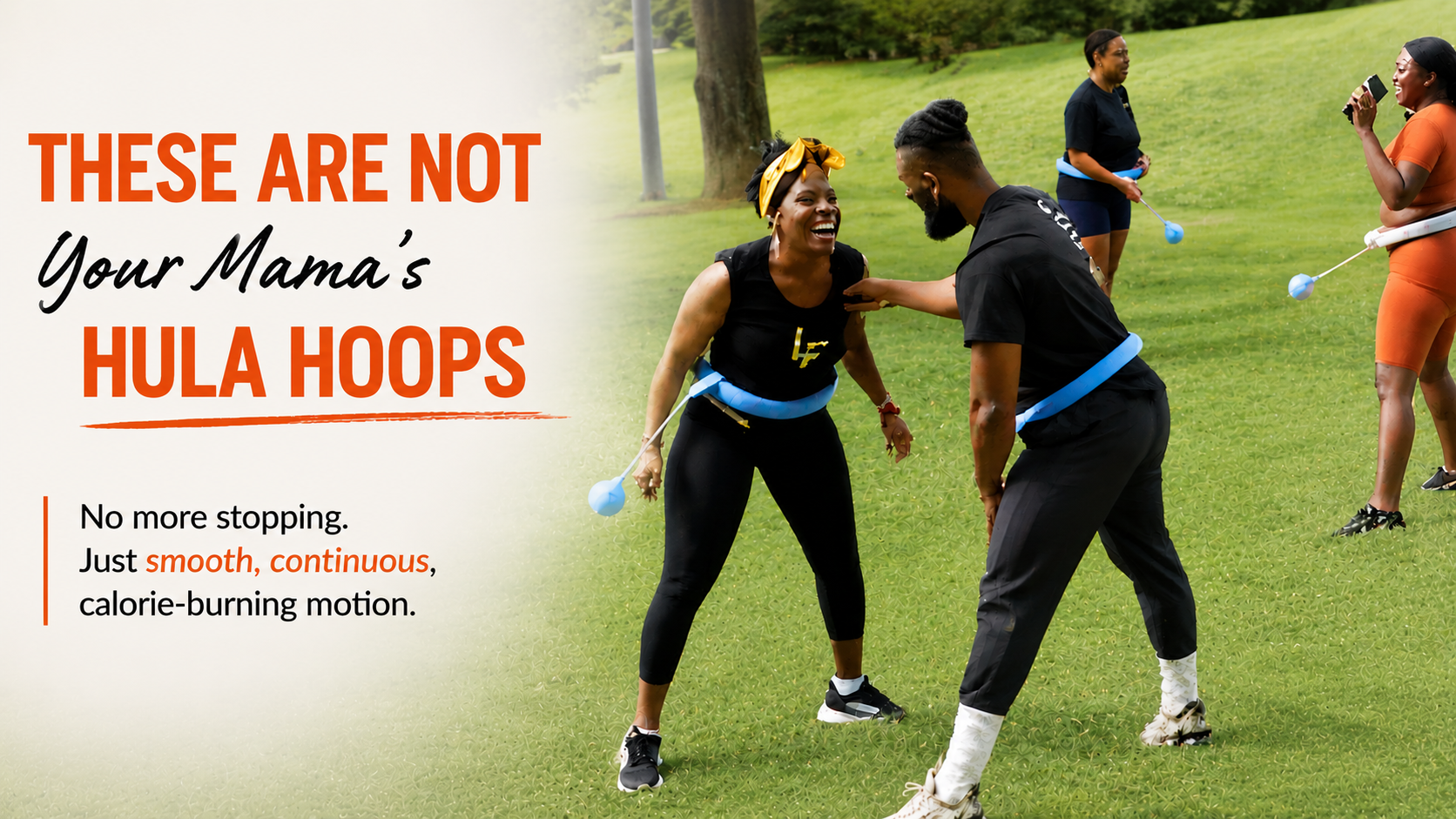 These Are Not Your Mama's Hula Hoops
