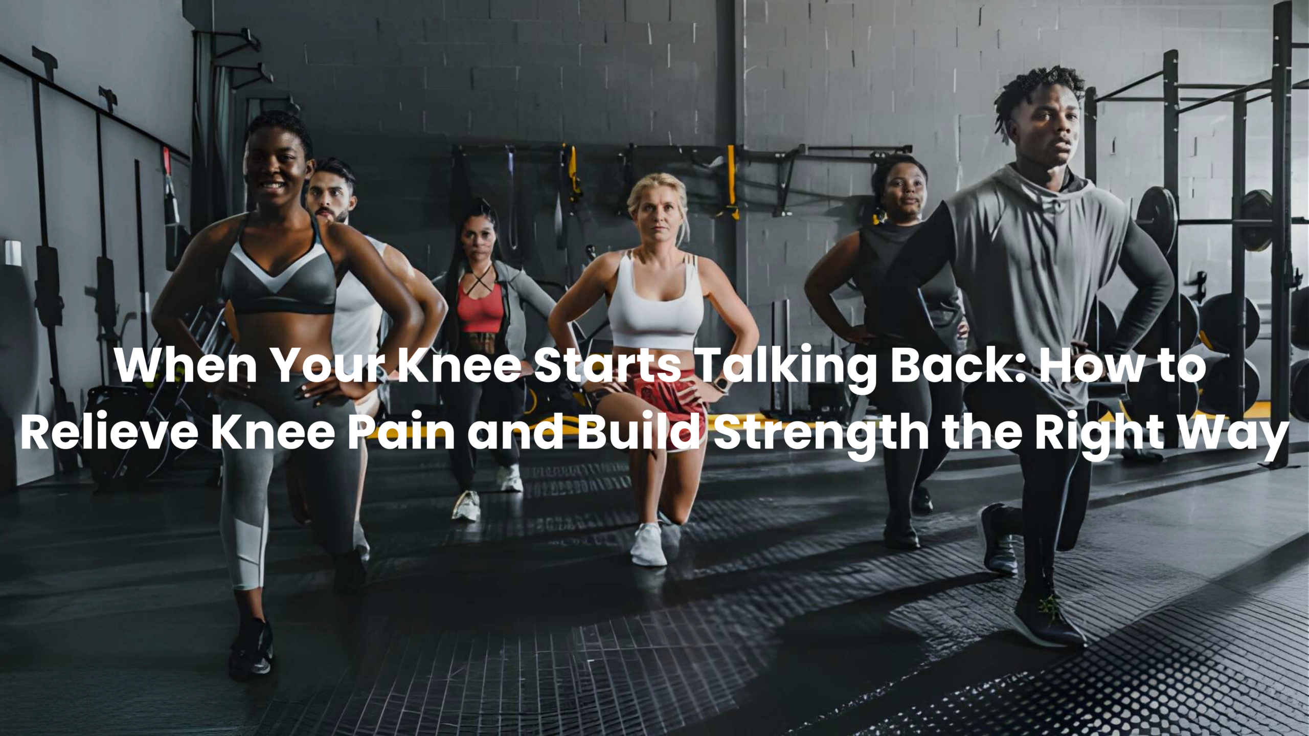 When Your Knee Starts Talking Back