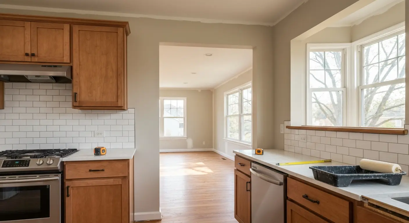 Whole house renovation project