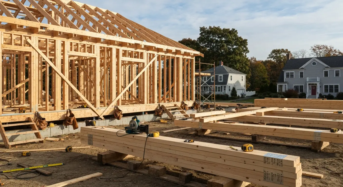 Custom home construction project