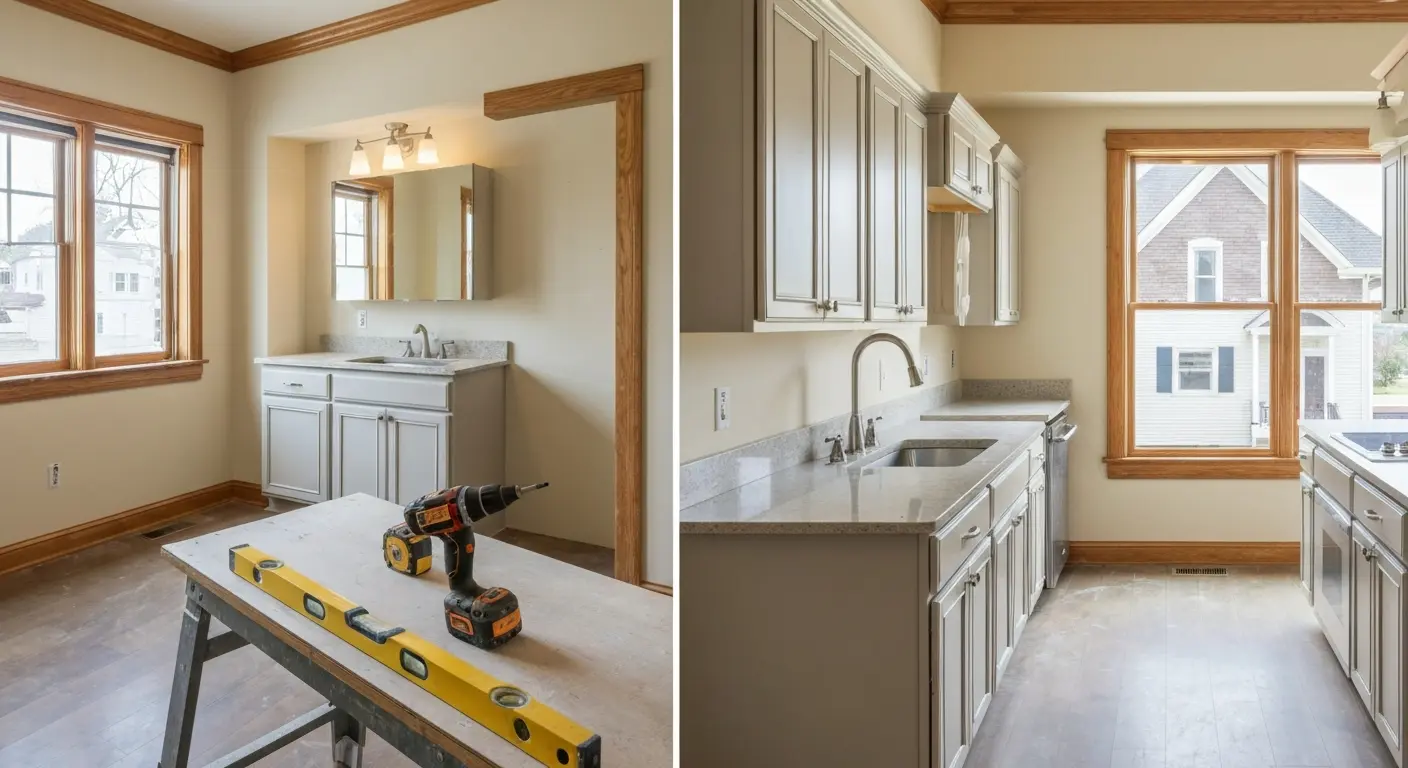 Home remodeling project in Mount Juliet