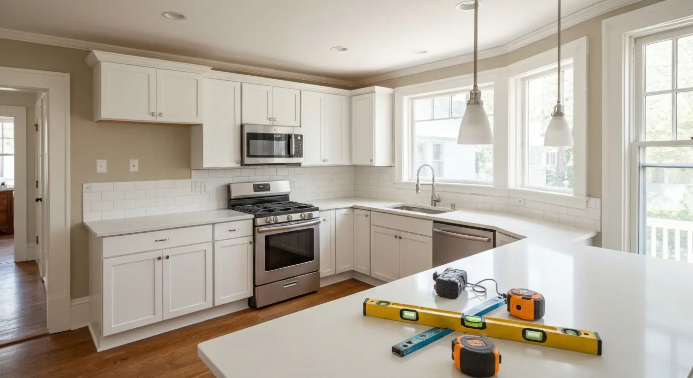 Kitchen remodel in Lebanon home