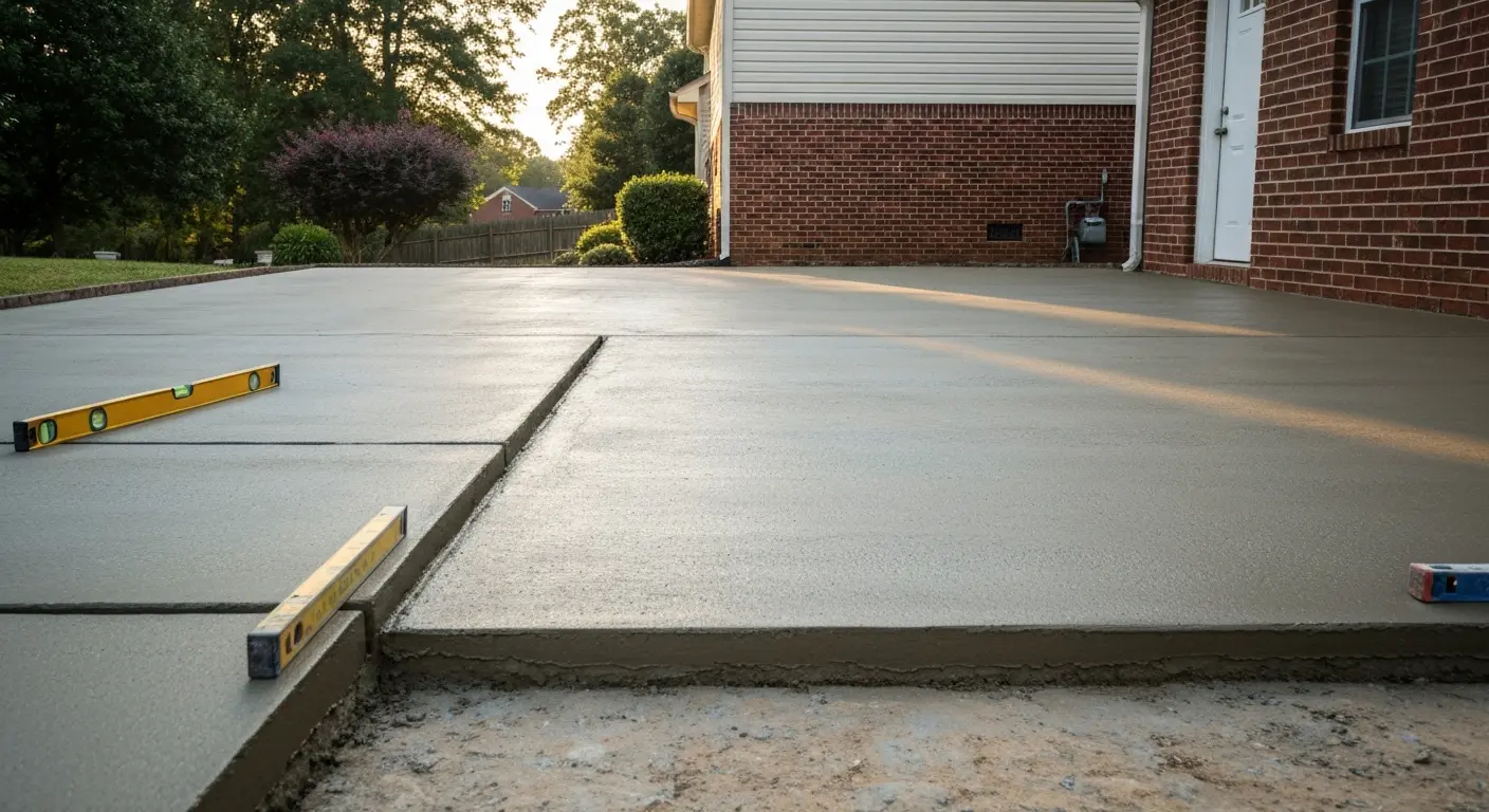 Patio foundation repair