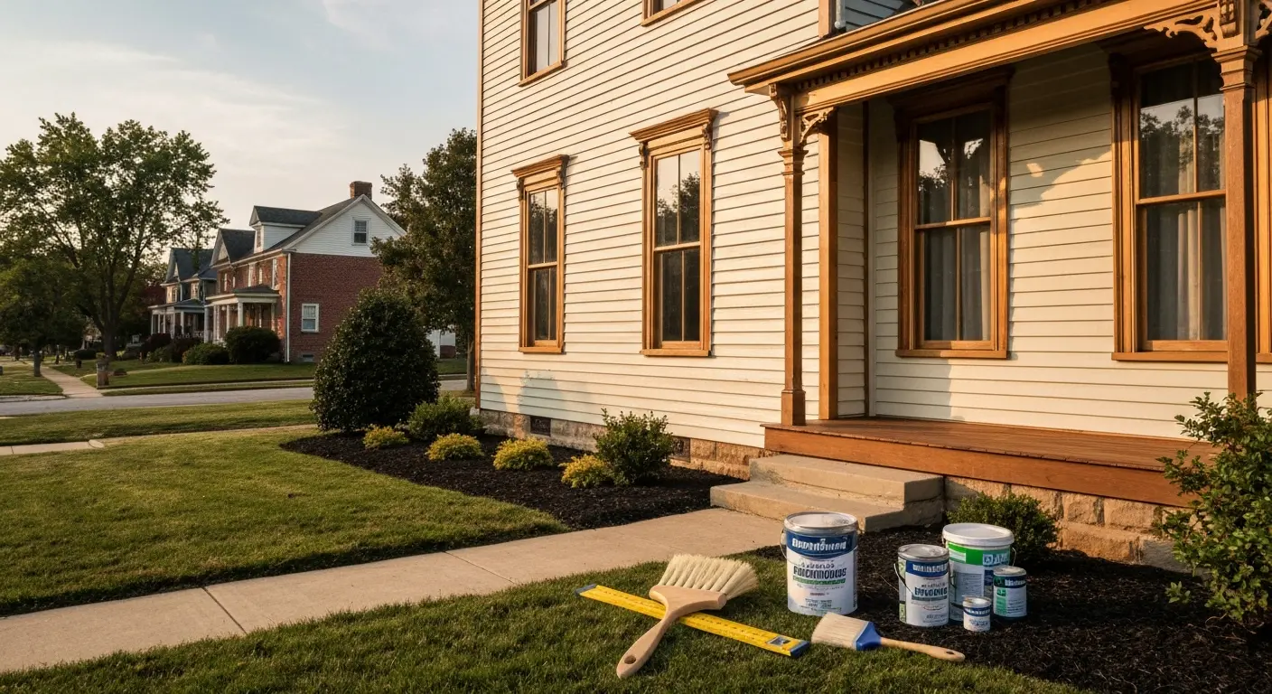 Historic home restoration