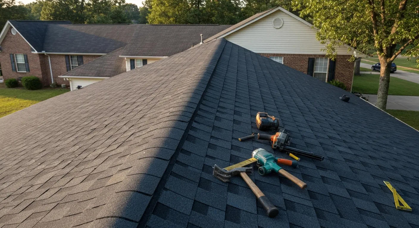 Roof replacement project