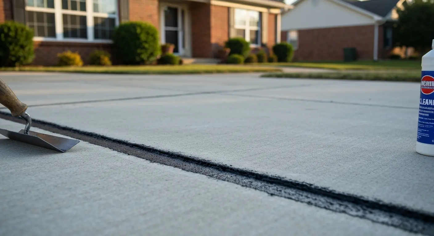 Concrete crack repair