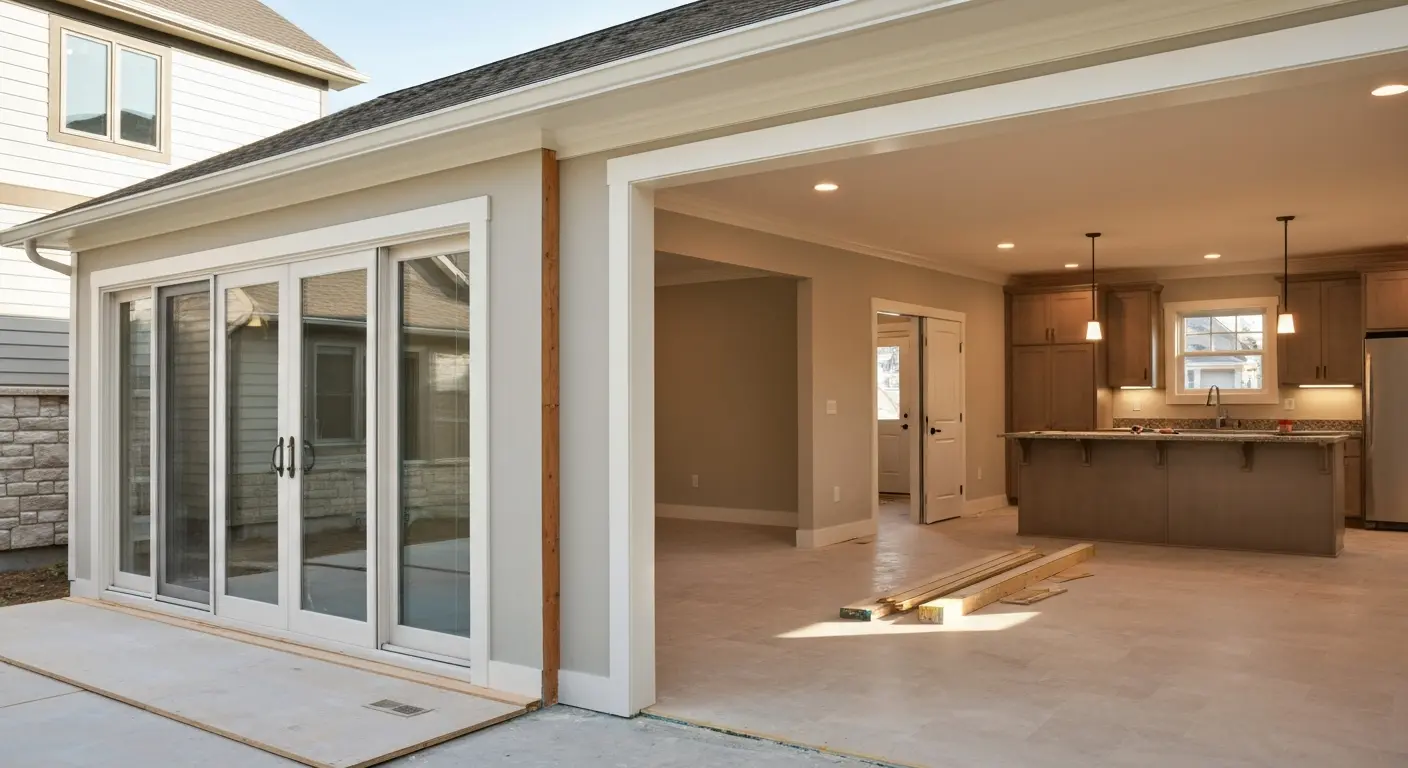 Home addition and remodel