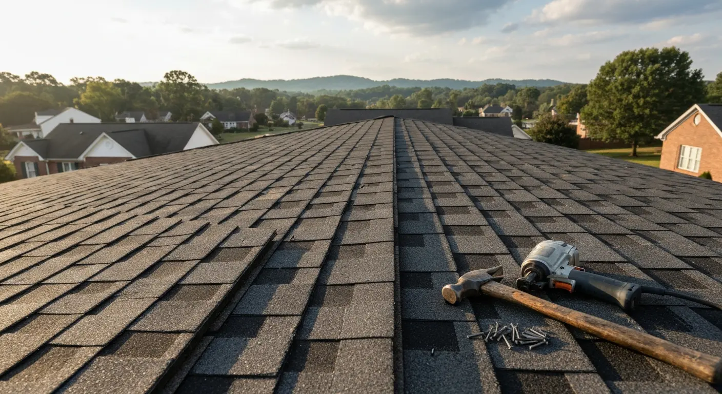 Shingle replacement work in Murfreesboro