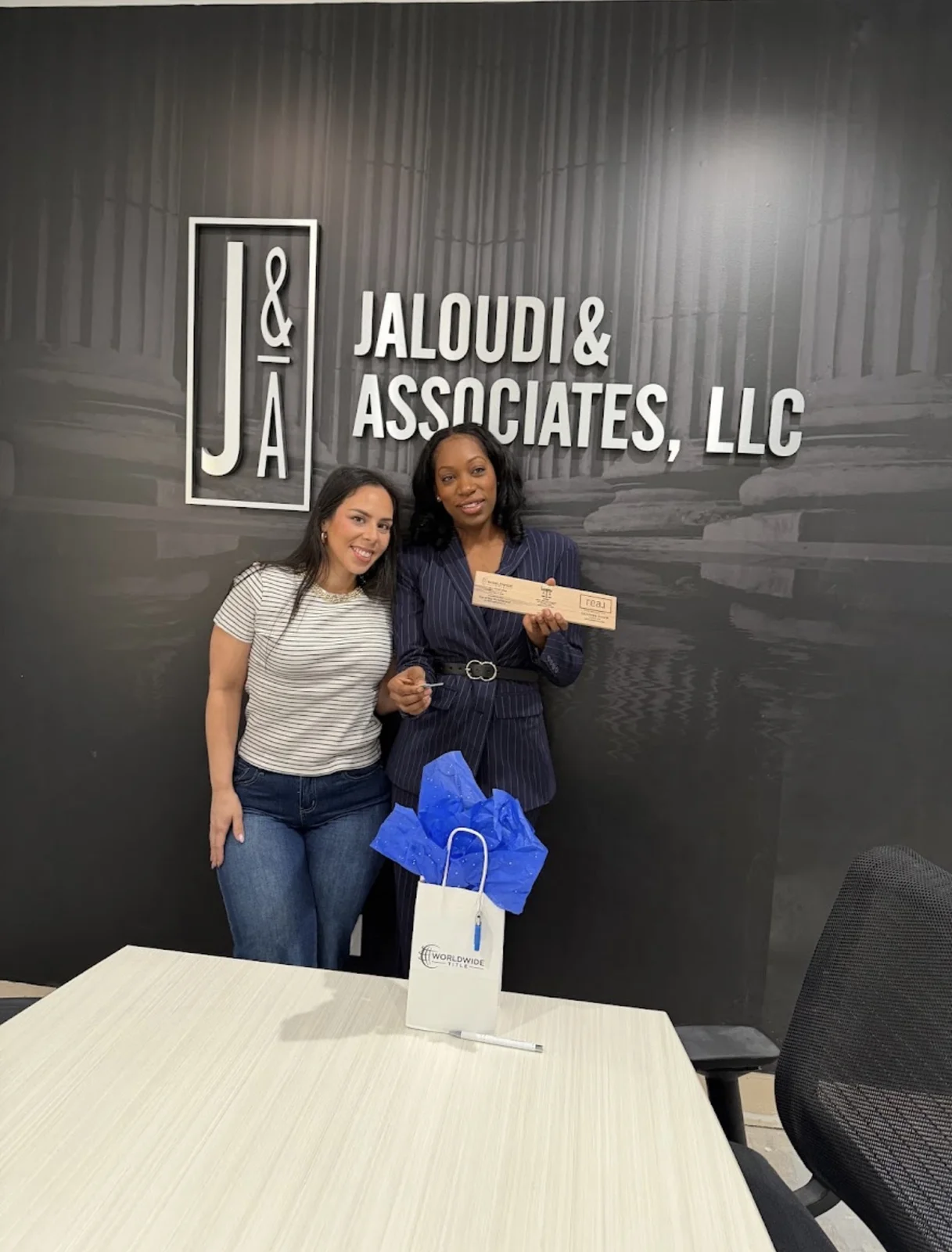 Homebuyers celebrating at closing