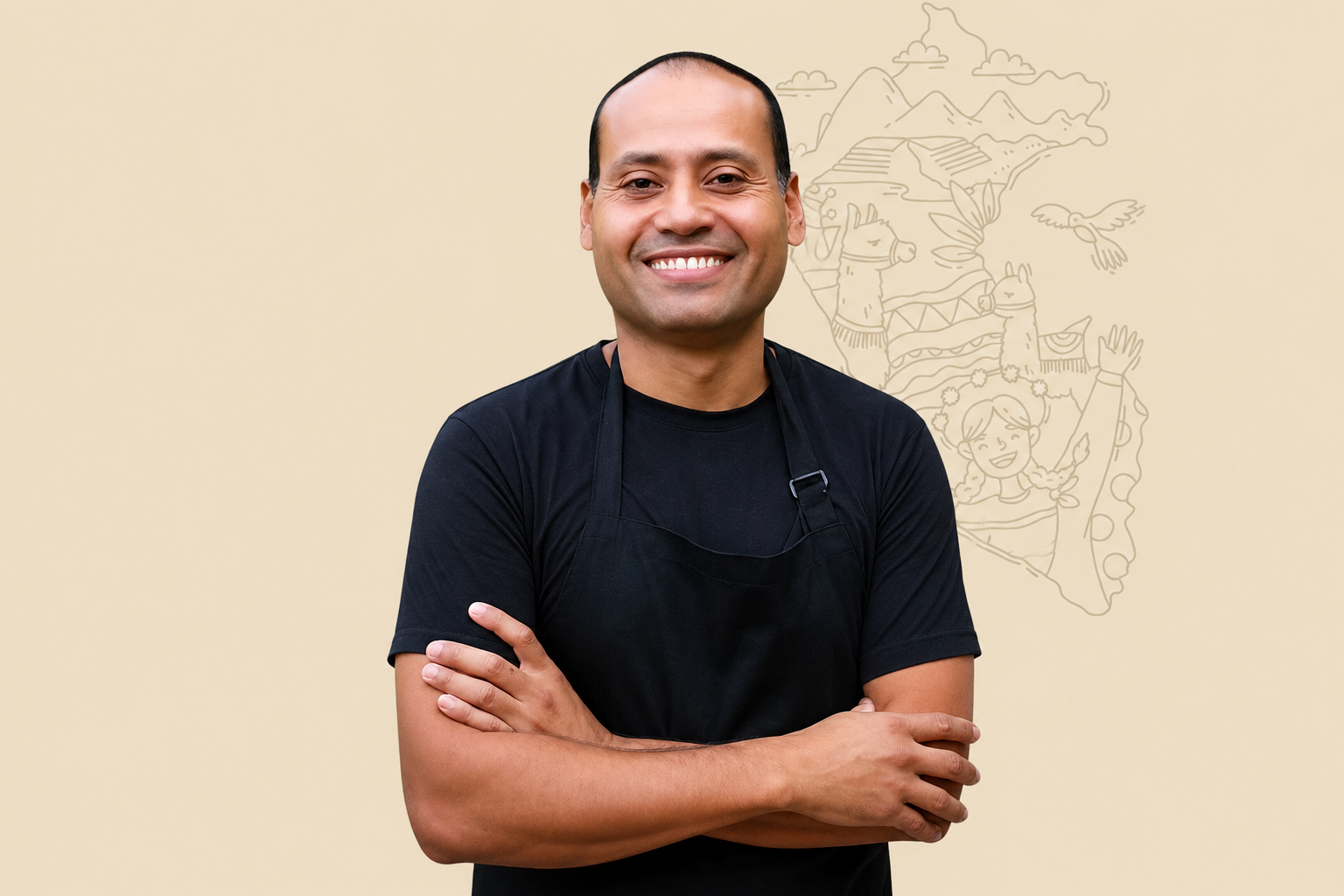 Chef Martín Araujo Bohorquez, Chef and Owner of Café de Martín, combines over 25 years of culinary mastery with the prestigious training of Le Cordon Bleu Peru.
Born in Lima, Peru, he curates exceptional dining experiences inspired by the richness of Peruvian heritage, transforming authentic ingredients and timeless traditions into a sophisticated expression of fine cuisine.