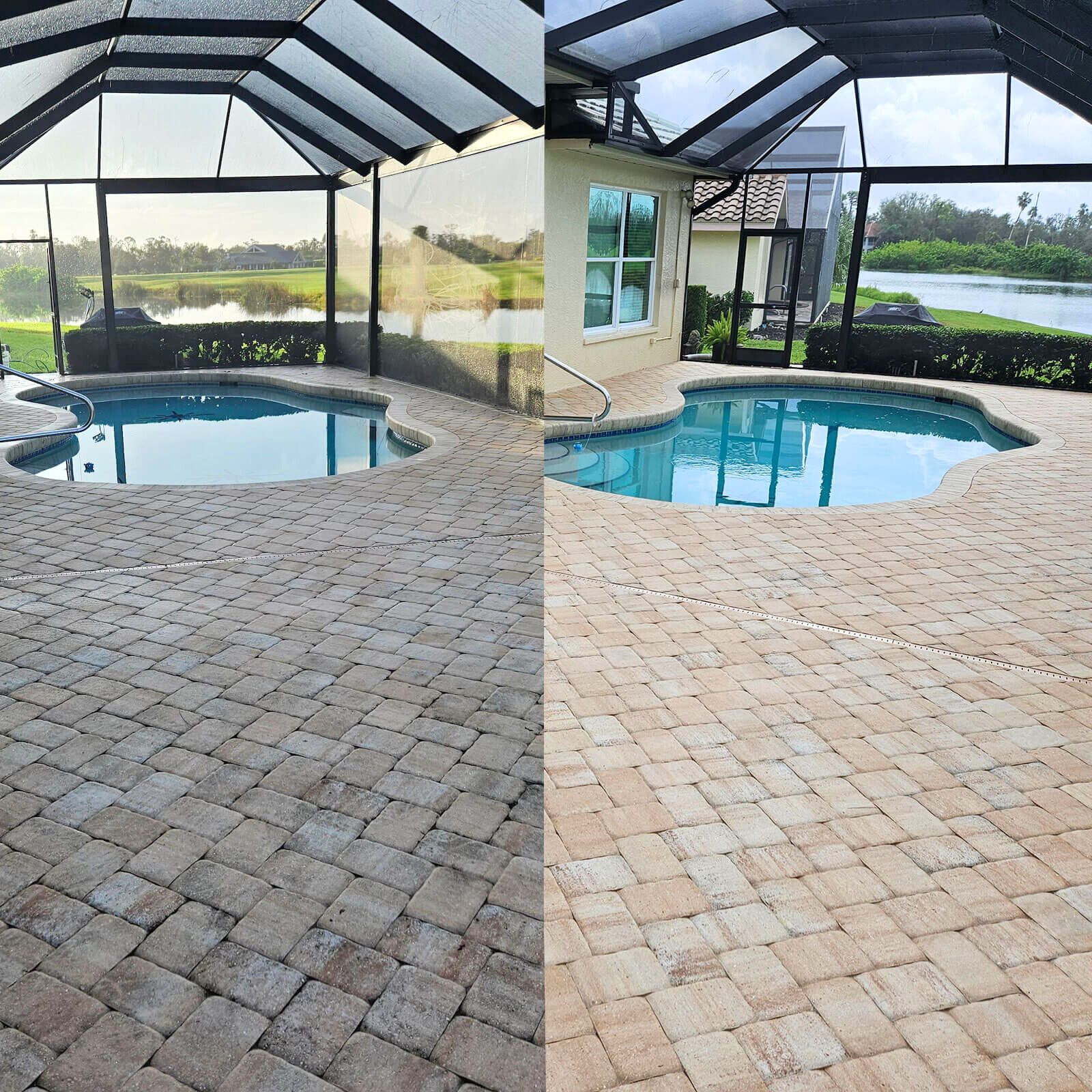 Pool Deck & Patio Cleaning