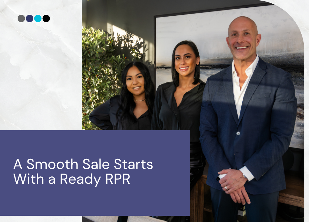 RPR requirements for selling a house RPR requirements for selling a house