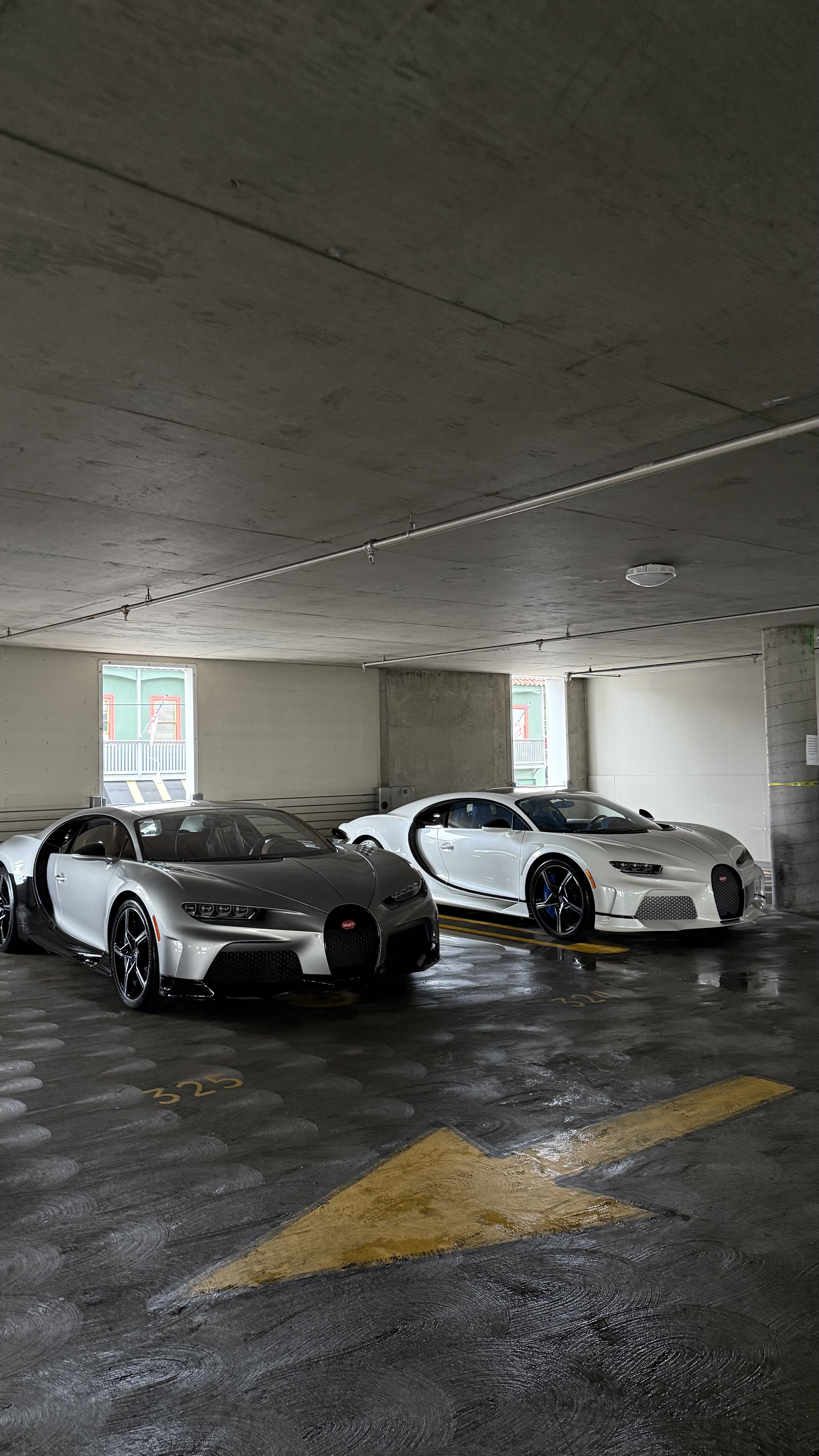 Two Bugatti Chiron Super Sports detailed by Ascend Detail