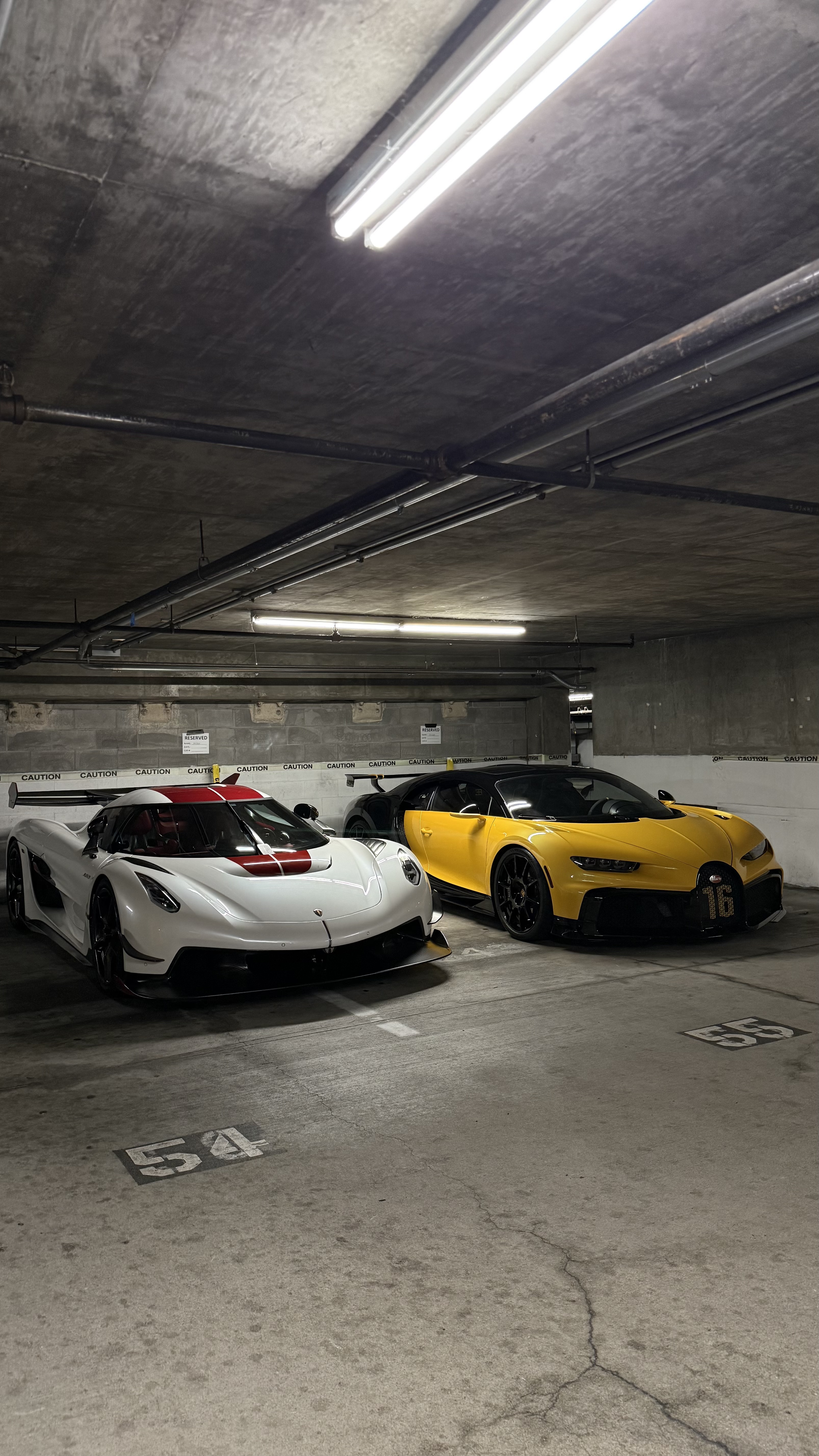 Koenigsegg Jesko and Bugatti Chiron Pur Sport detailed by Ascend Detail
