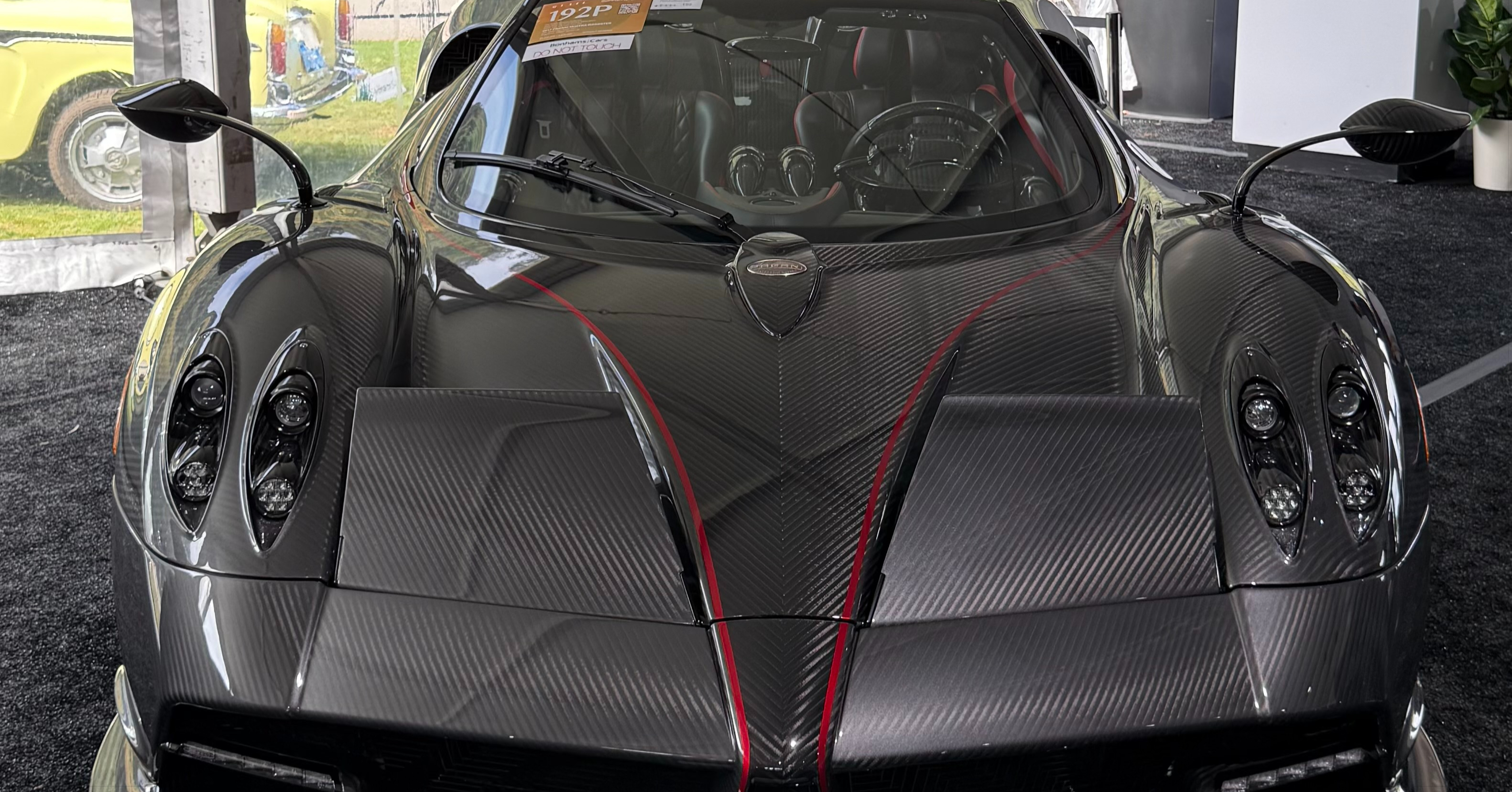 Headlight restoration on luxury vehicle