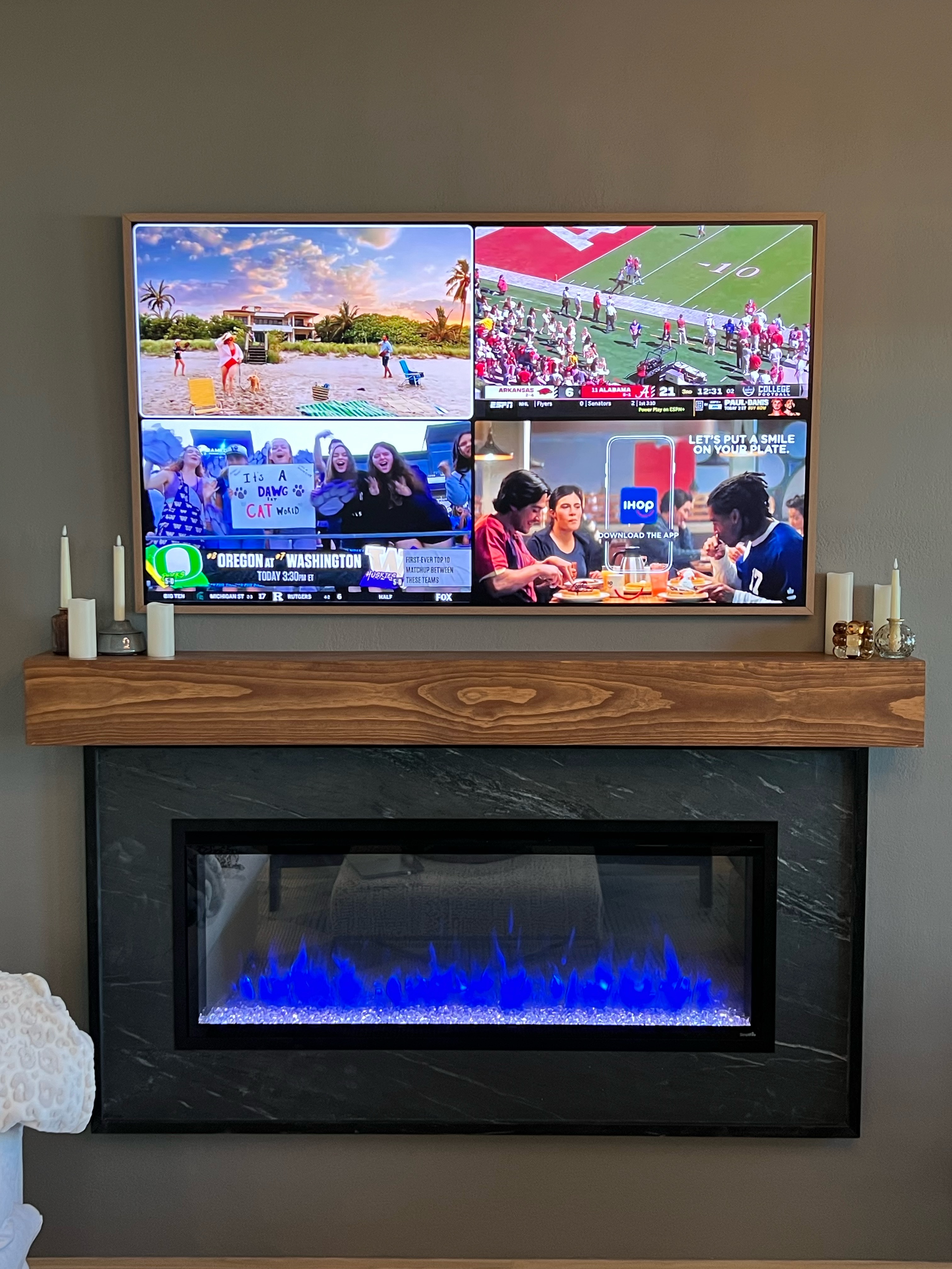 Map showing Awesome TV Mounting professional TV mounting service coverage across Ohio
