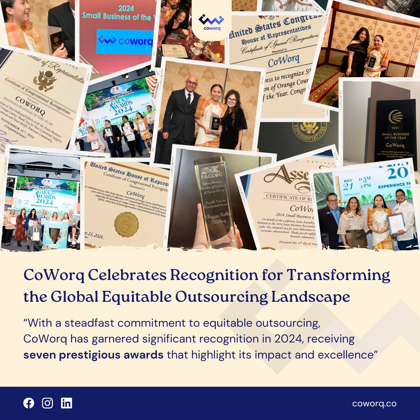CoWorq wins 2024 Small Business of the Year, Asian Business Association of Orange County